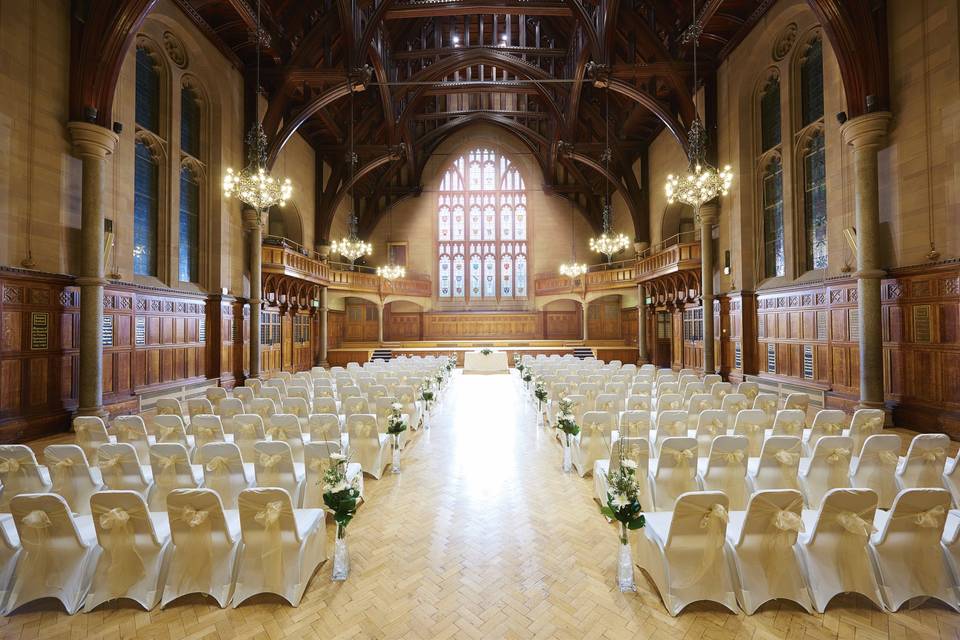 Whitworth Hall - Wedding Ceremony