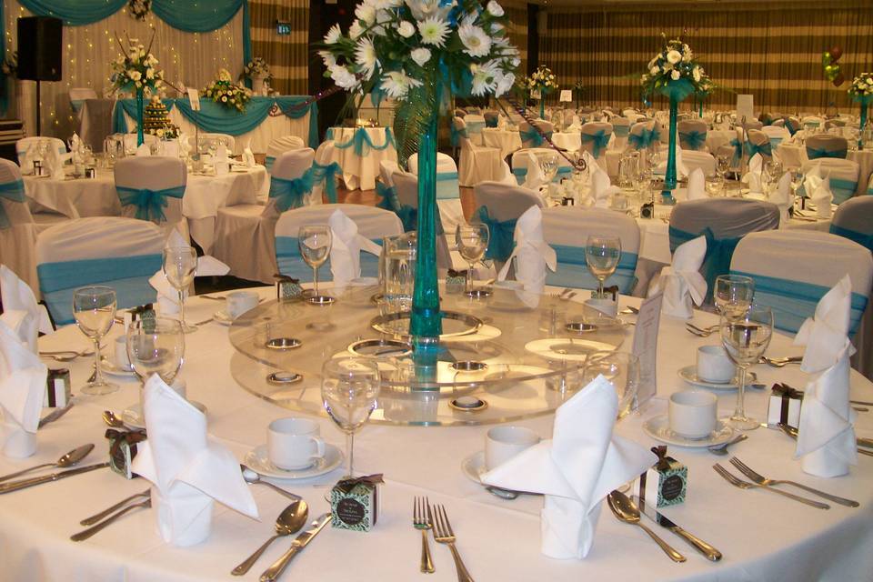 Wedding Table Set Up