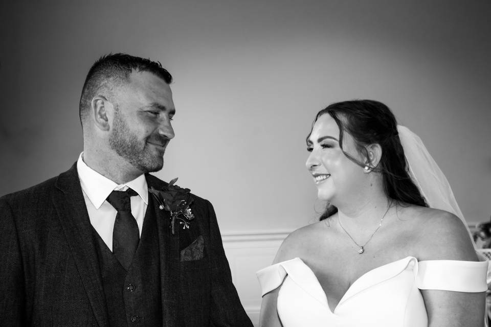 Bride and groom