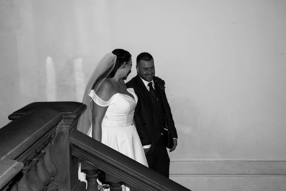 Bride and groom