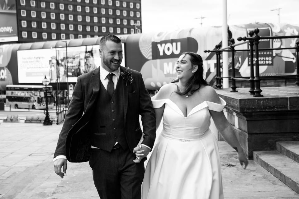 Bride and groom