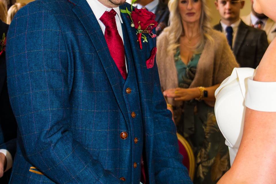 Bride and groom