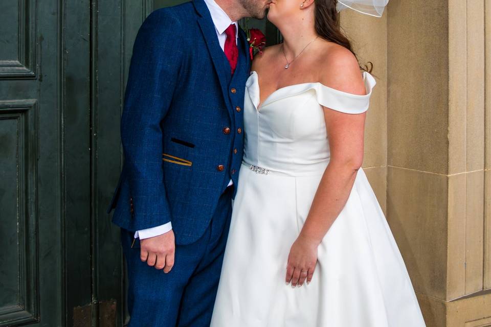 Bride and groom