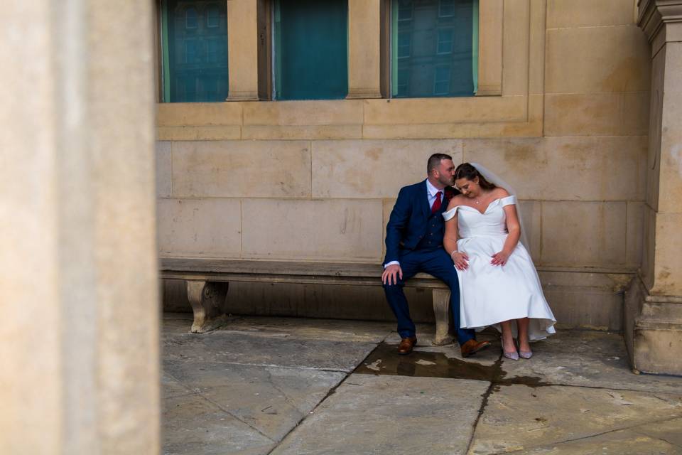 Bride and groom