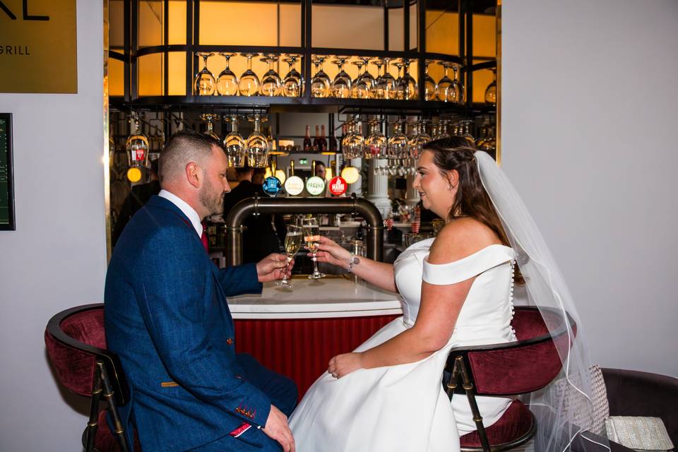 Bride and groom