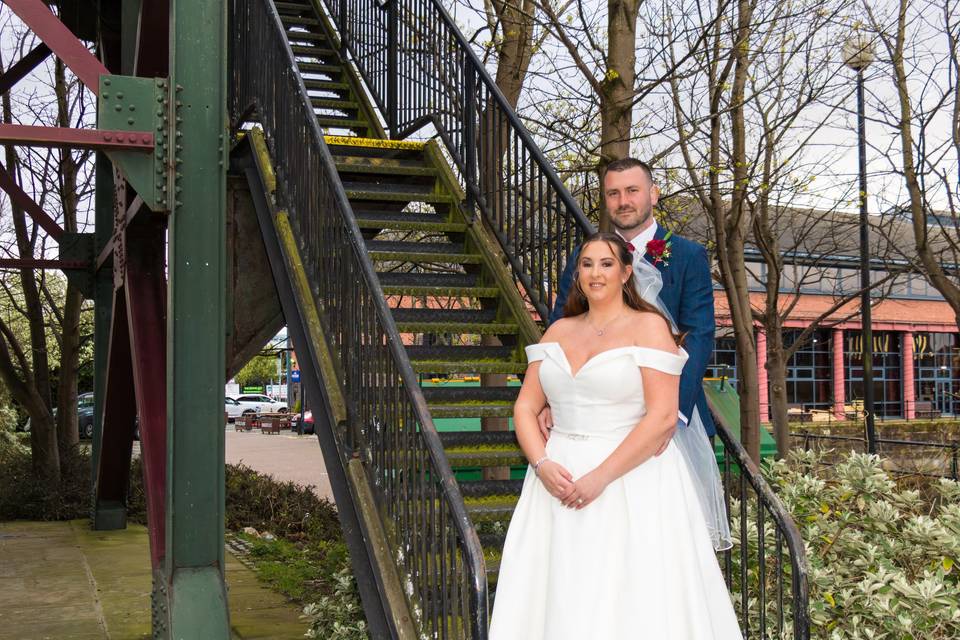 Bride and groom