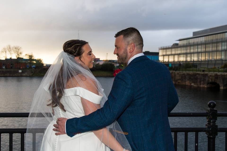 Bride and groom