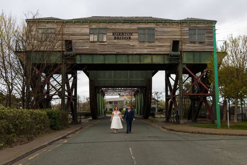 Bride and groom