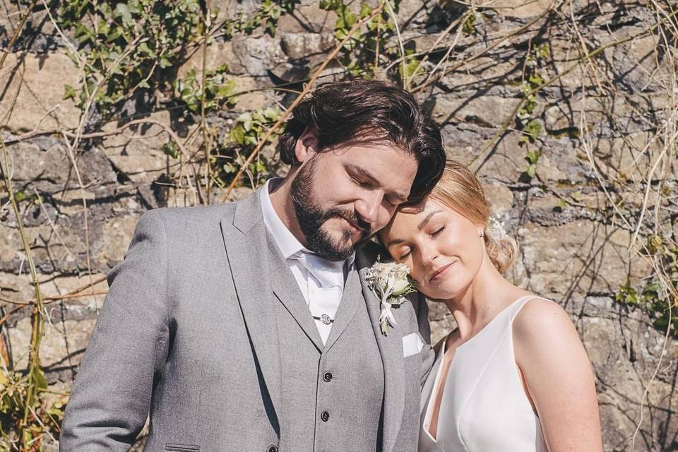 Church wedding, South Wales
