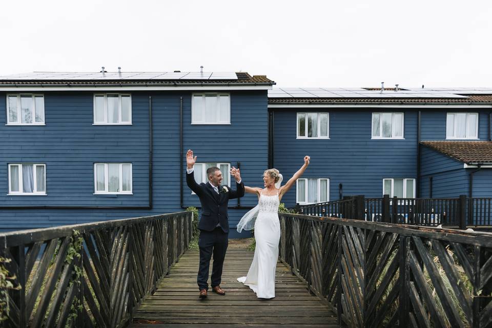 Couple walking