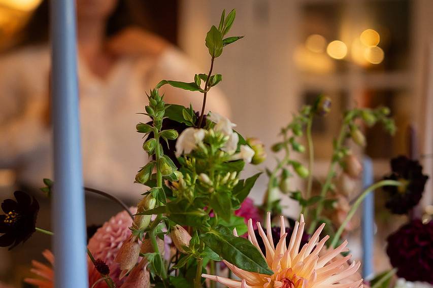 Wedding dinner styling