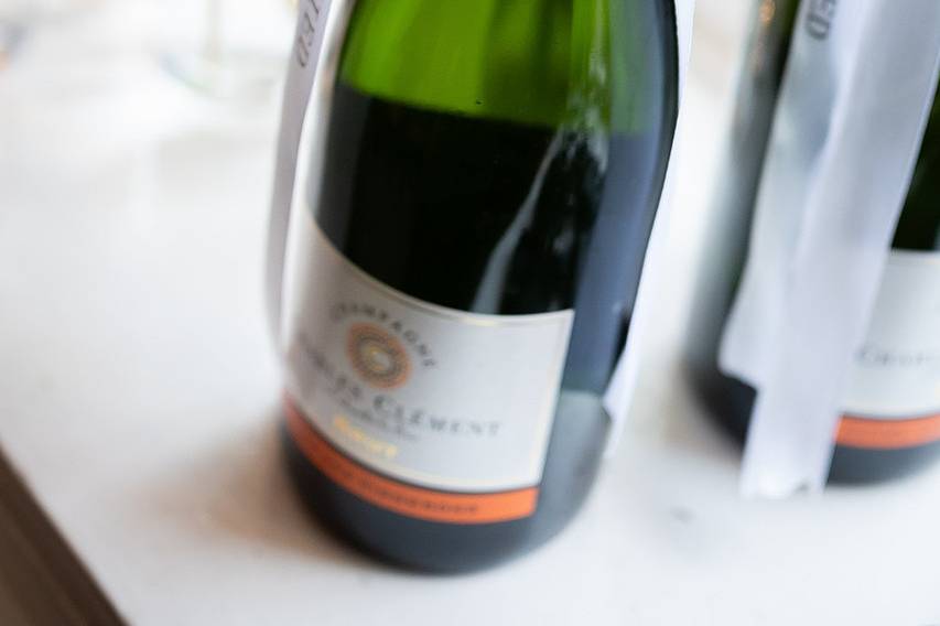 Champagne decor