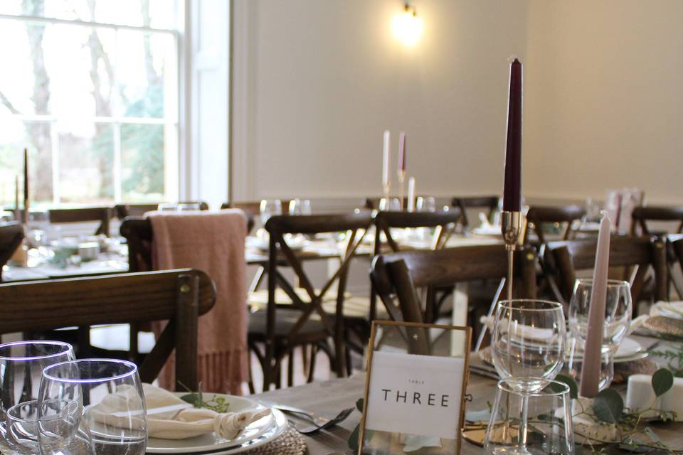 Table Scape at Aswarby Rectory