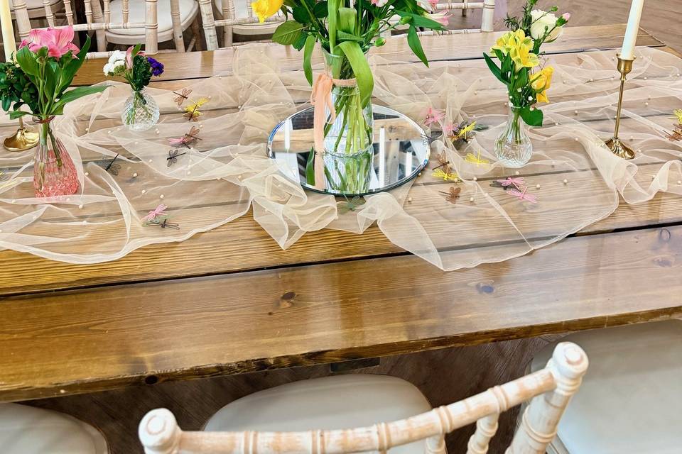 Table set ups