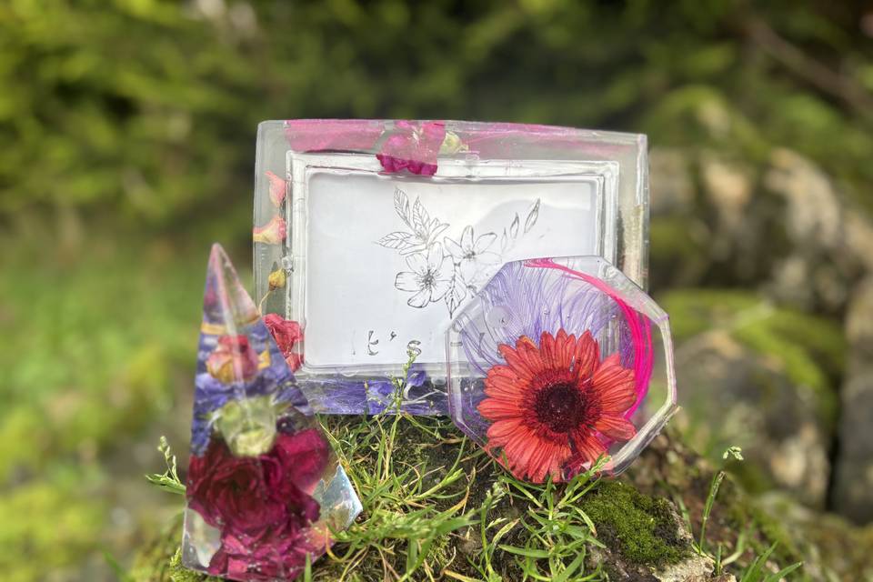 Ring holder, Coaster and frame