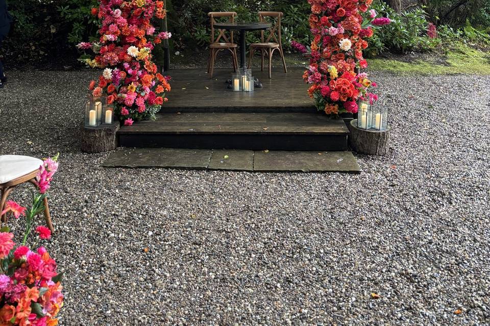 Pop of Color at Beechhill