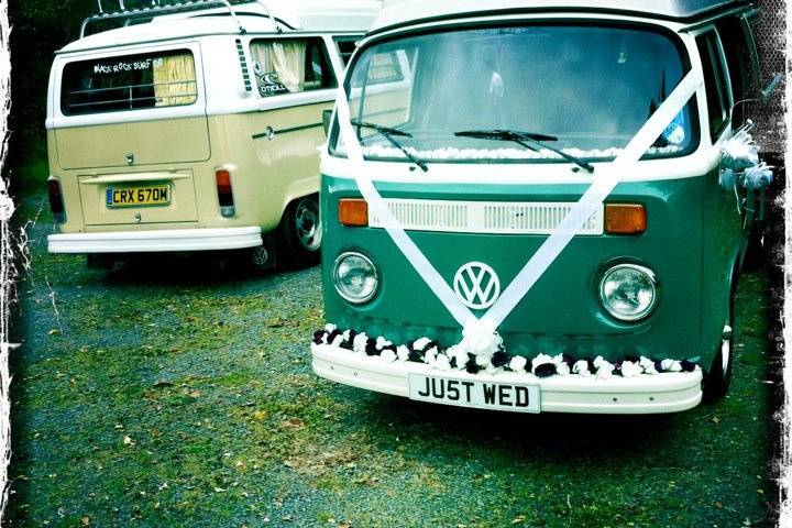 Wedding Car - VW Camper Van Hire