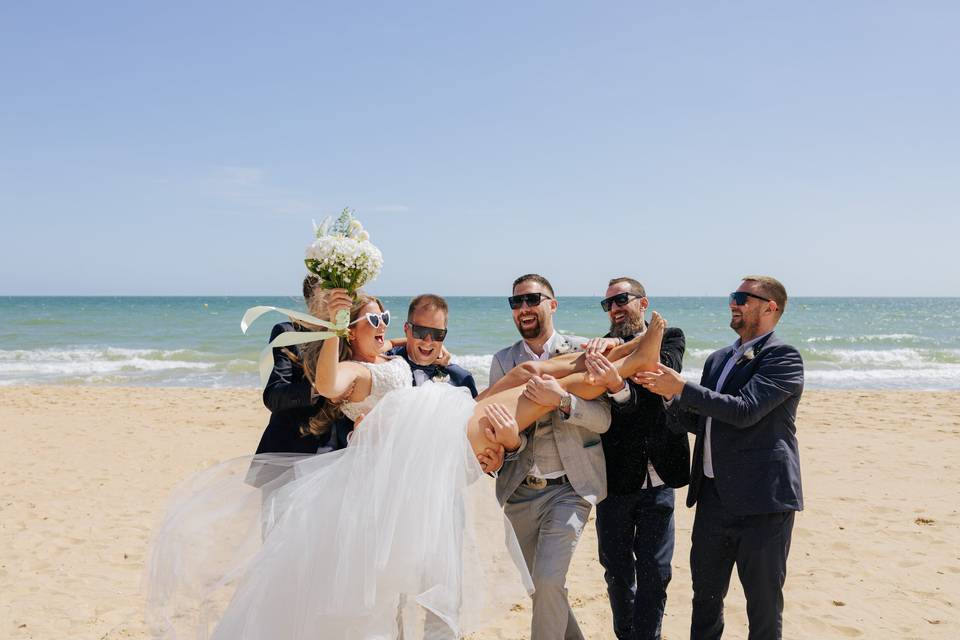 Beach wedding