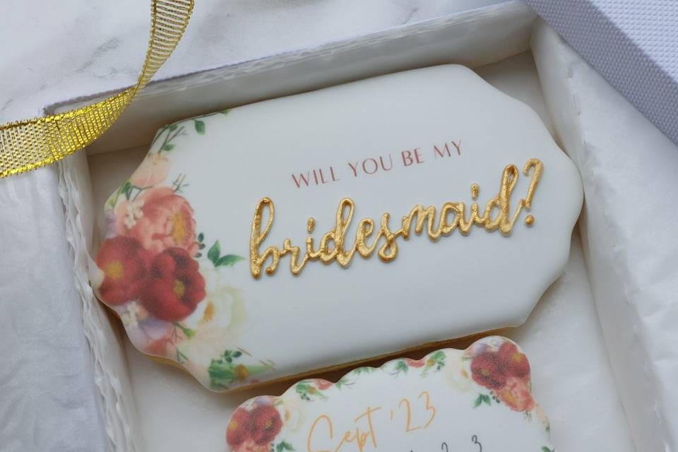 Bridesmaid favours