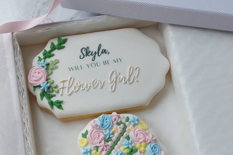 Flower girl box