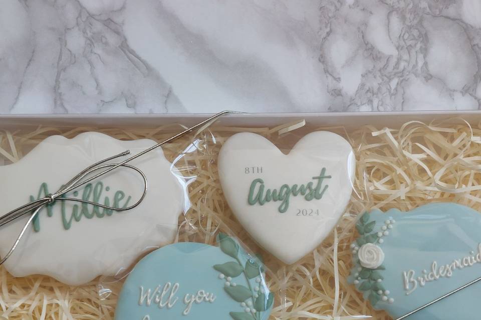 Wedding proposal gift box