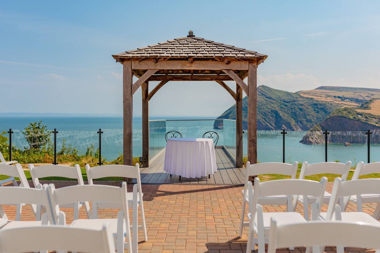 sandy cove wedding