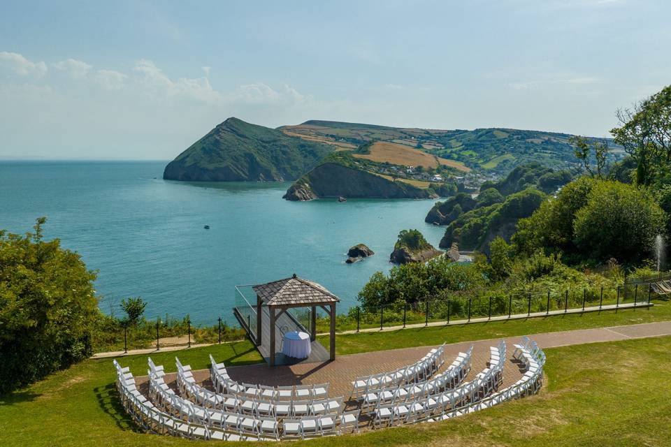 Outdoor Ceremony Area