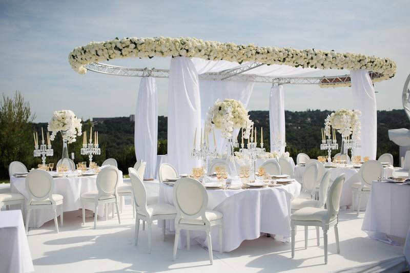 Chateau wedding in France