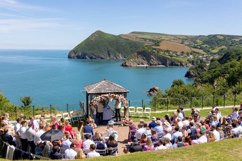 Outdoor Ceremony Area