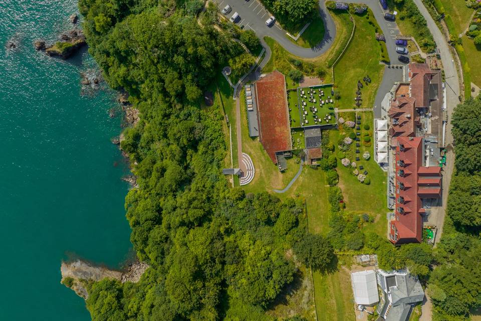 Ariel Photo of Hotel and Venue