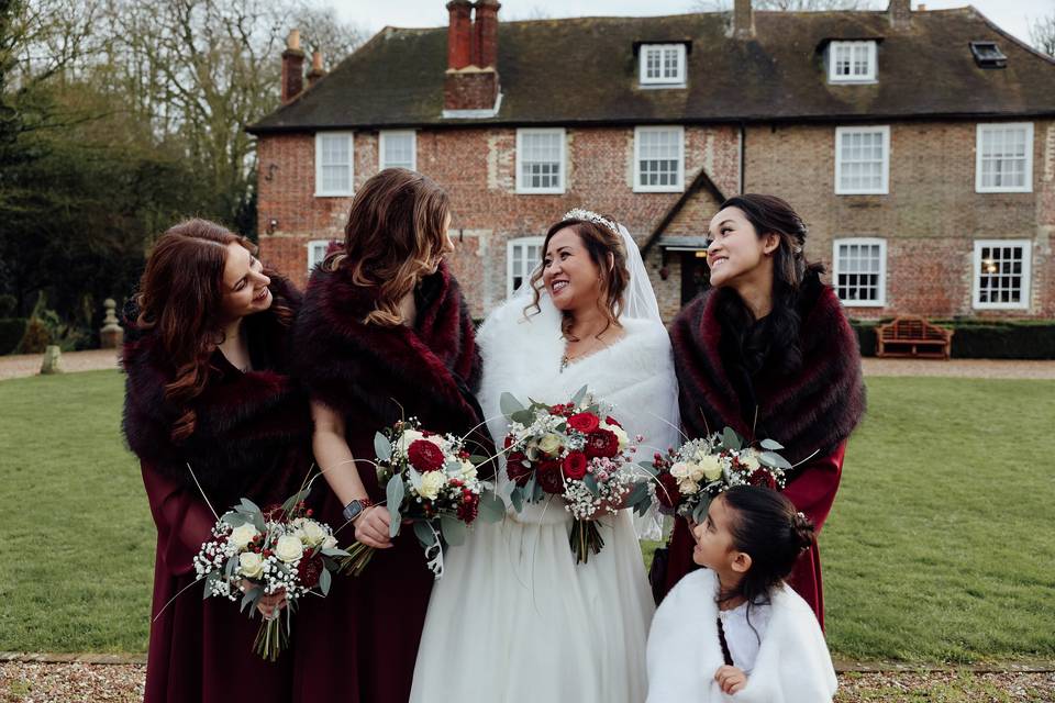 Bridal party solton manor