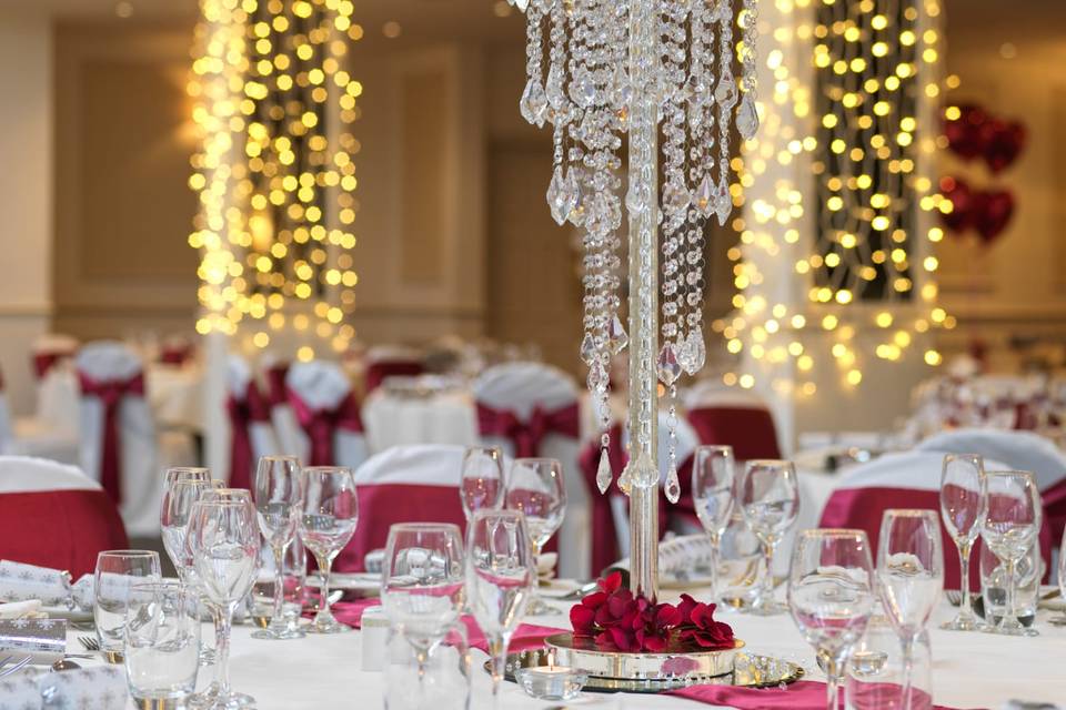 Christmas in the ballroom