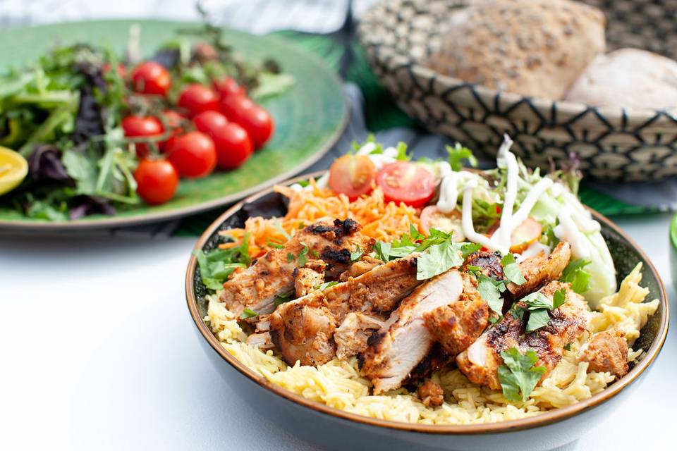 Peri Peri Chicken Rice Bowl