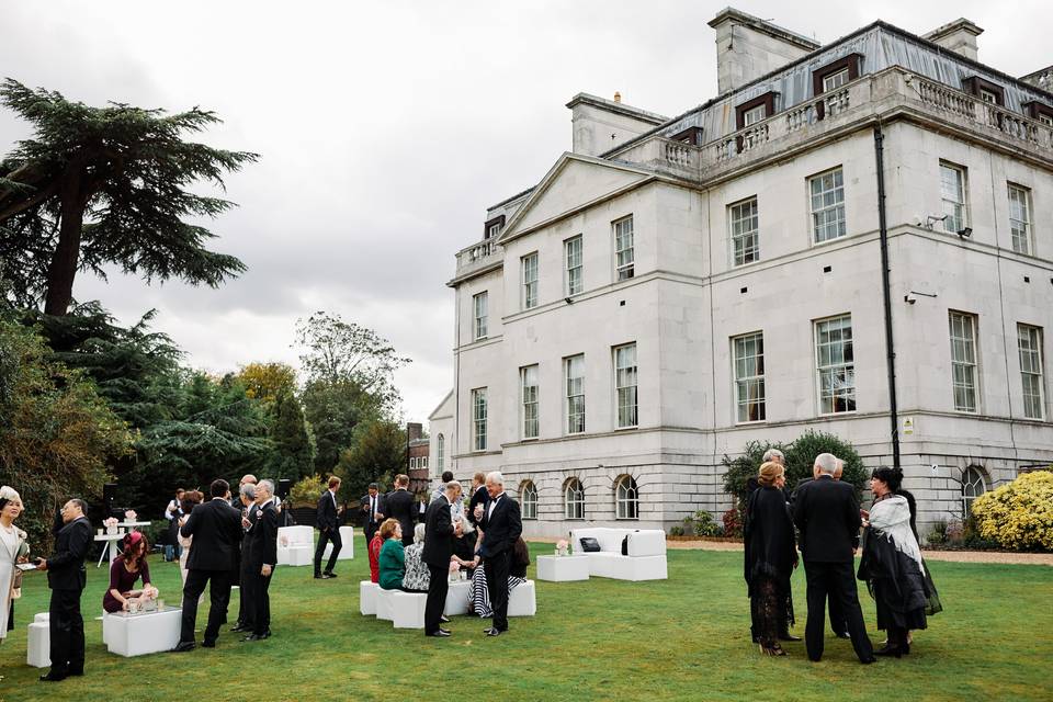 Outdoor Canapés