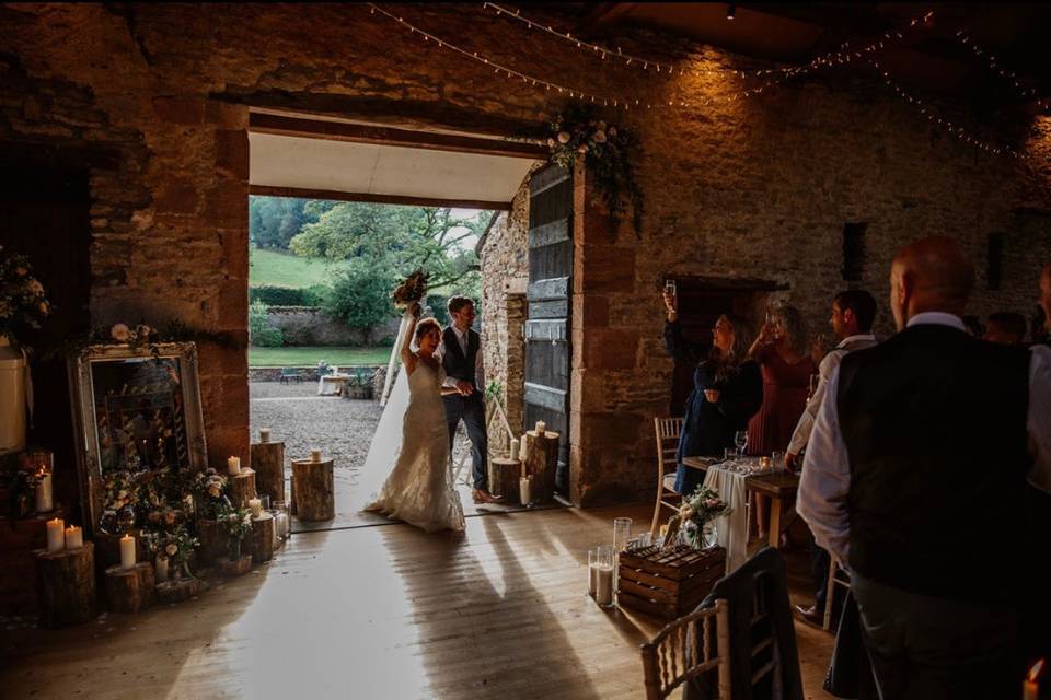 Barn entrance