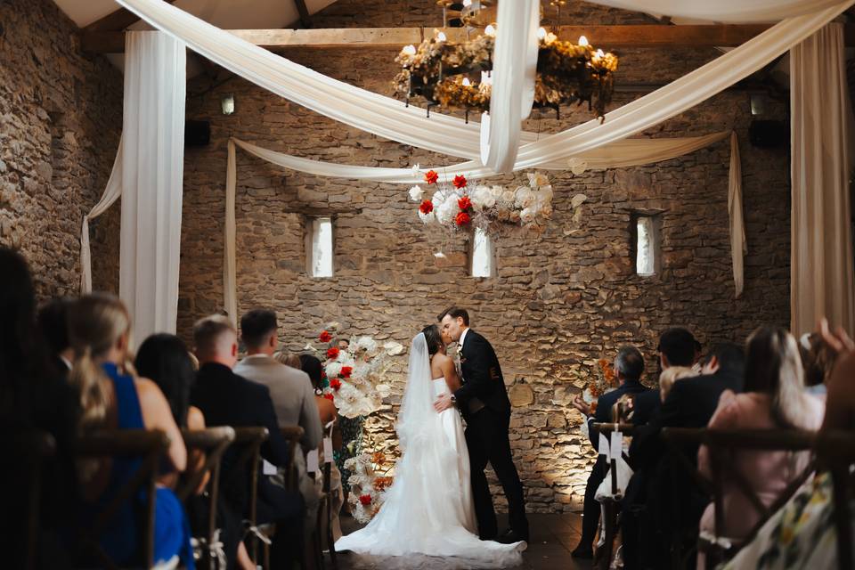 Barn ceremony