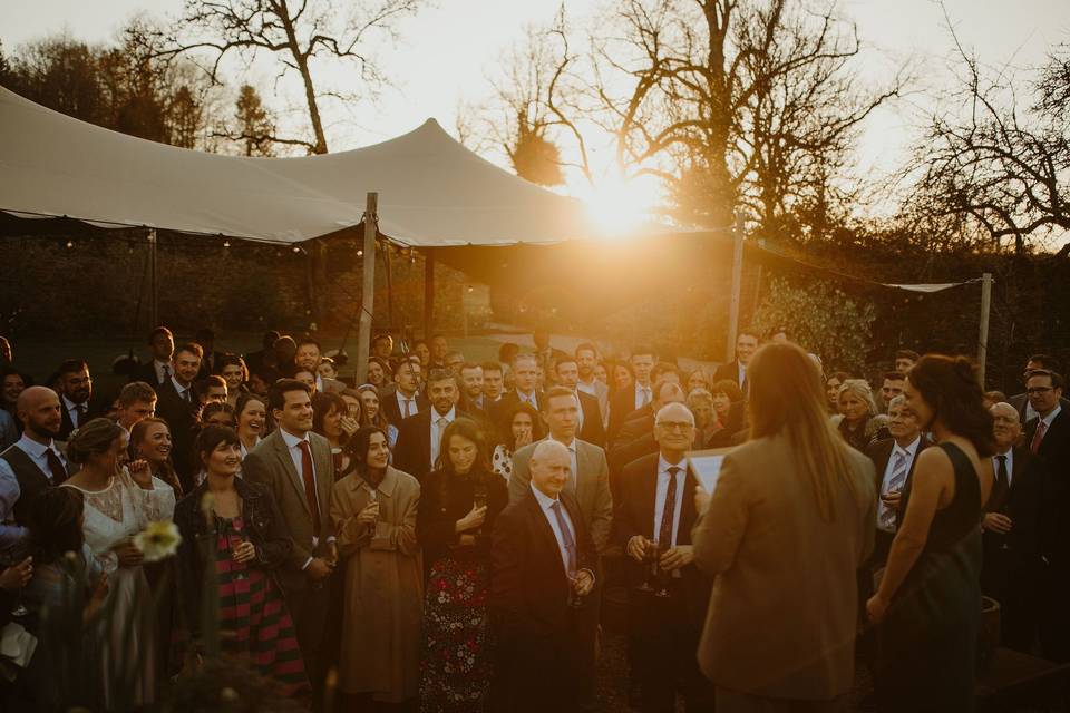 Speeches in the walled garden