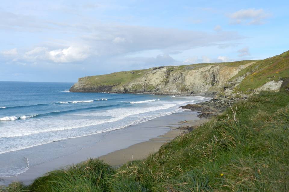 The stunning North Cornwall coast is only a 20 minute drive.