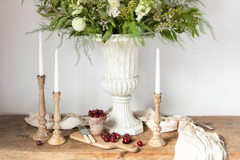 Tall urn arrangement