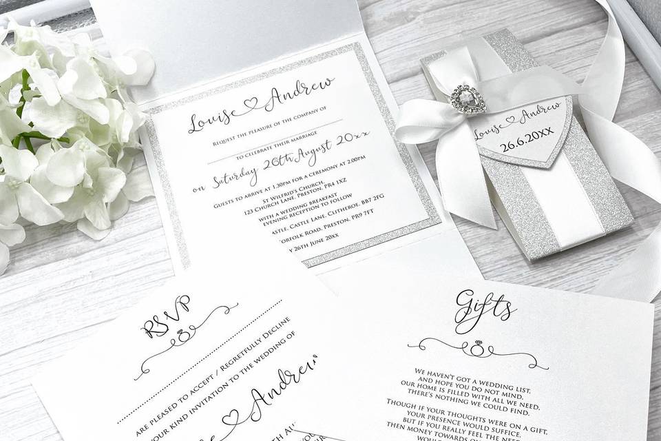 Pocket Wedding Invitation