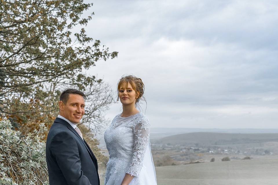 Natural wedding moments