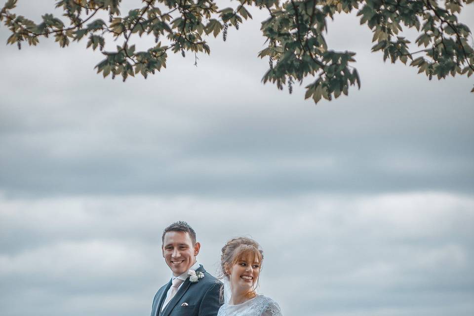 Natural wedding moments