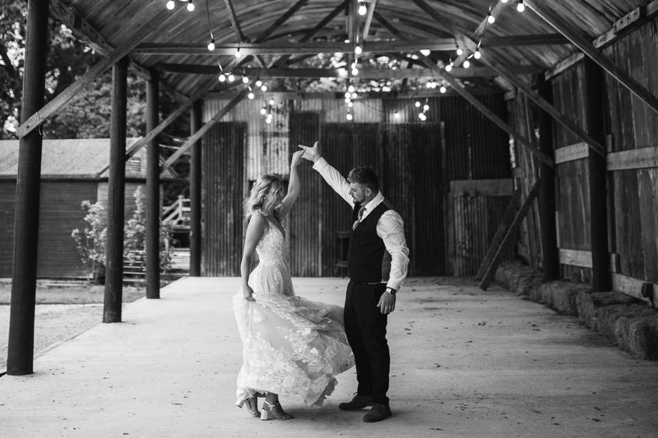 Dancing couple