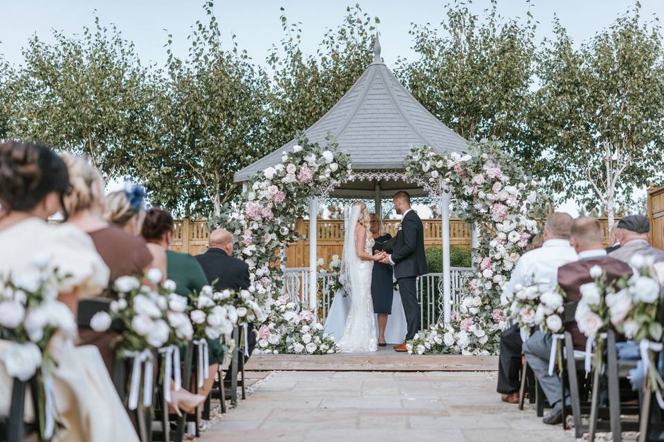 Lavender Walk Ceremony