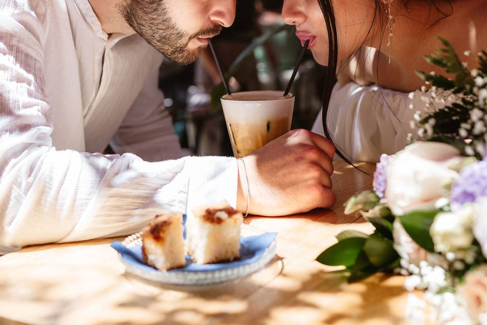 Crete wedding couple elopement