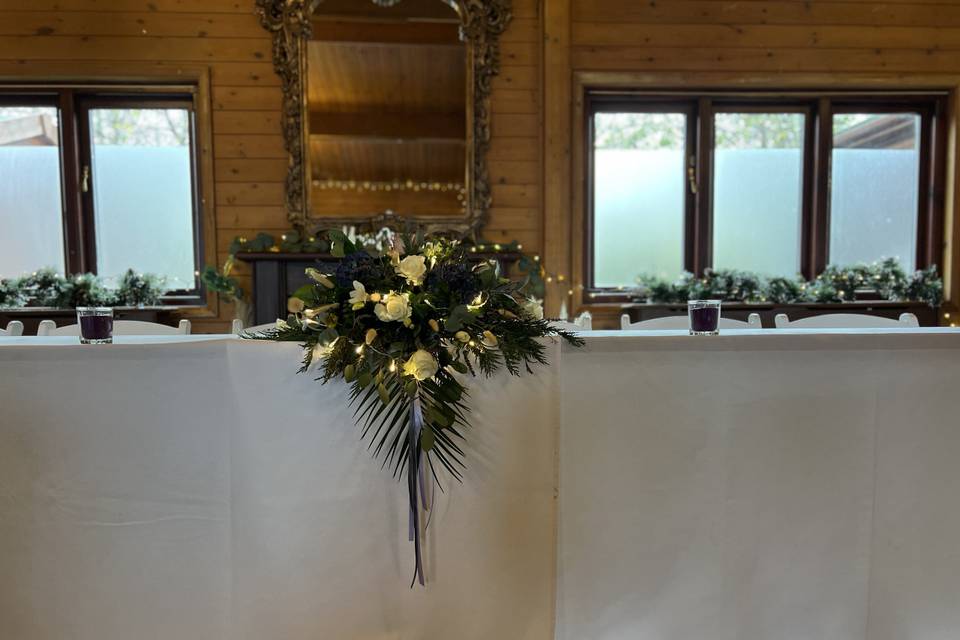 Top Table Arrangement