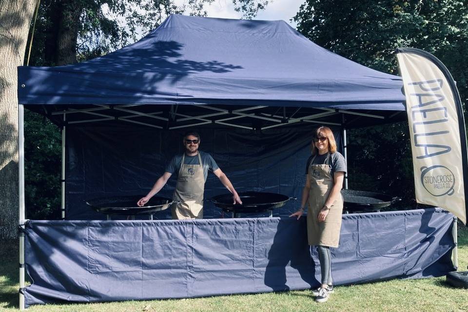 Paella tent