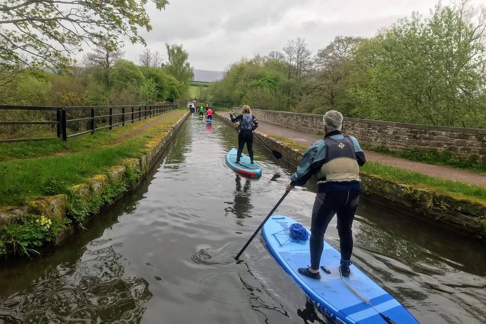 Aqueduct canal trip