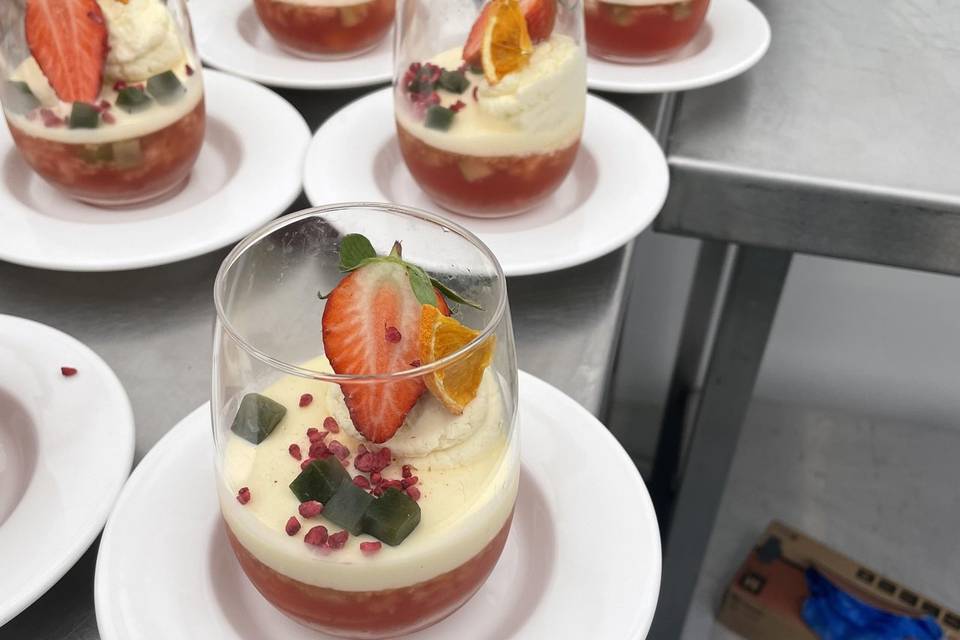 Pims dessert