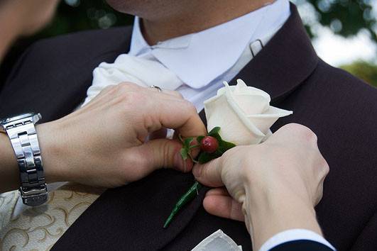 Placing the buttonhole